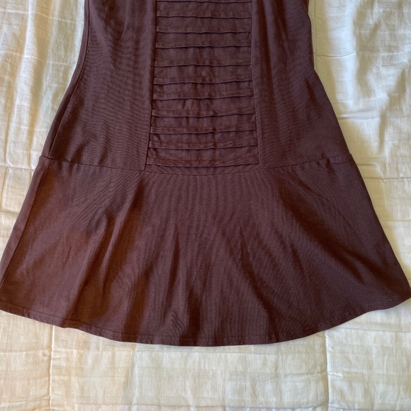 *NWT* NOMADS HEMP WEAR Brown Organic Cotton Dress with Zipper Front size Large - Picture 6 of 7